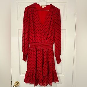 Michael Kors Faux Wrap Dress